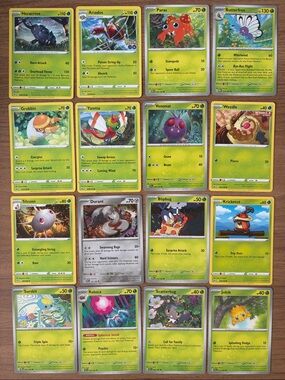 🐛 Bug Pokémon Card Lot | Heracross Butterfree Ariados Yanma ✨5/$25✨